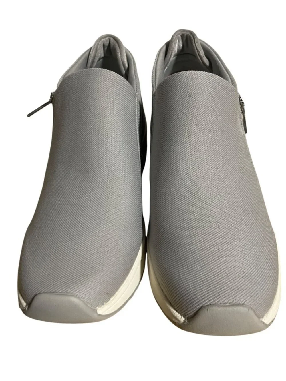 Ryka Guinevere Sneaker Booties in Paloma Gray Womens Size 8.5 Athleisure Casual